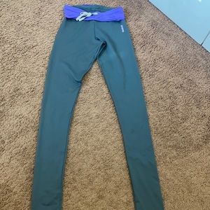 Reebok Play Dry Leggings Tie Waist TALL LONG 33 in